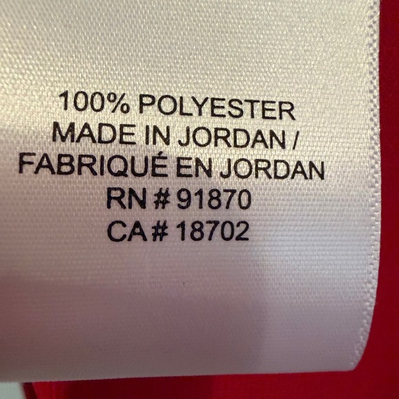 Pebble Beach Performance Polo Golf Shirt Women's XL Red USA Eagle Activewear - Picture 11 of 15